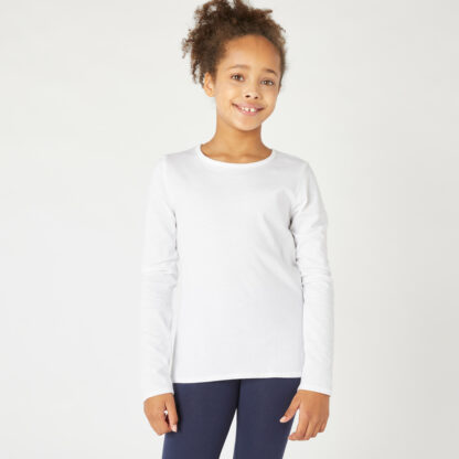 Klasické bavlnené tričko s dlhým rukávom bude sprevádzať vaše dieťa počas každodenných aktivít.