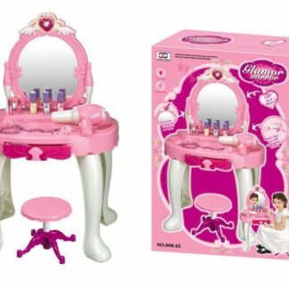 Detský kozmetický stolík G21 s fénom. z kategórie Darčeky a hračky | Hračky pre dievčatá | Kuchynky