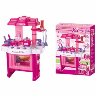 Detská kuchynka G21 s príslušenstvom ružová z kategórie Darčeky a hračky | Hračky pre dievčatá | Kuchynky