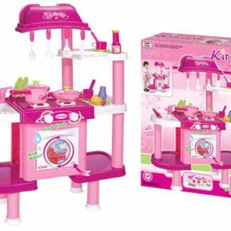 Detská kuchynka G21 s príslušenstvom ružová II. z kategórie Darčeky a hračky | Hračky pre dievčatá | Kuchynky