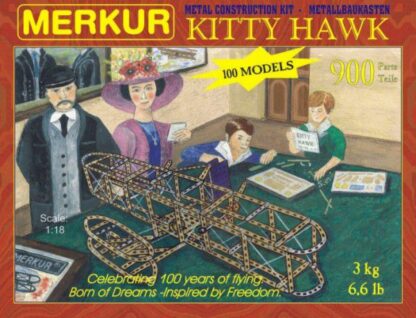 MERKUR Kitty Hawk Stavebnica 100 modelov 900ks v krabici 36x27x5cm z kategórie Darčeky a hračky | Detské hry | Stavebnice na hranie | Merkur kúpite na Kokiskashop.sk za 106.79 €.