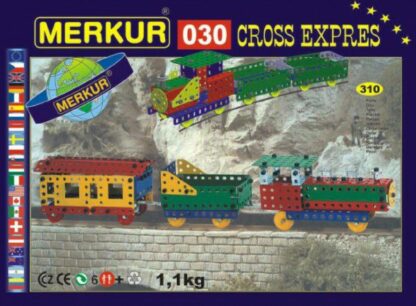 MERKUR Cross expres 030 Stavebnica 10 modelov 310ks v krabici 36x27x3cm z kategórie Darčeky a hračky | Detské hry | Stavebnice na hranie | Merkur kúpite na Kokiskashop.sk za 39.49 €.