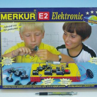 MERKUR E2 elektronic Stavebnica v krabici 36x27x6cm z kategórie Darčeky a hračky | Detské hry | Stavebnice na hranie | Merkur kúpite na Kokiskashop.sk za 91.39 €.