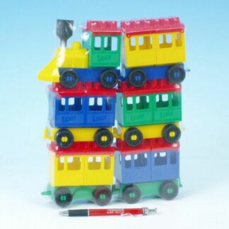 LORI Stavebnica 8 vlak + vagóniky plast v sáčku 20x26x5cm z kategórie Darčeky a hračky | Detské hry | Stavebnice na hranie | Lori kúpite na Kokiskashop.sk za 8.99 €.