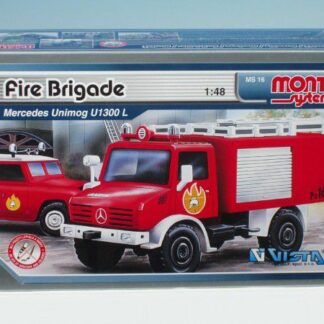 Monti 16 Fire Brigade Mercedes Unimog Stavebnica 1: v krabici 22x15x6cm z kategórie Darčeky a hračky | Detské hry | Stavebnice na hranie | Monti kúpite na Kokiskashop.sk za 10.19 €.
