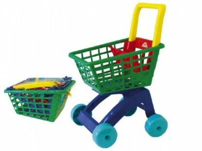 Nákupný vozík / košík plast 31x59x40cm z kategórie Darčeky a hračky | Hračky pre dievčatá | Kuchynky