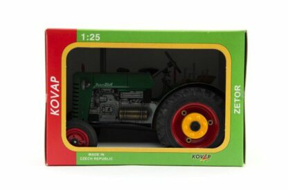 Technické údaje:Roky 03Obsah balení:Traktor Zetor 25A zelený na klíček kov 15cm 1:25 v krabičce KovapPokud není uvedeno jinak
