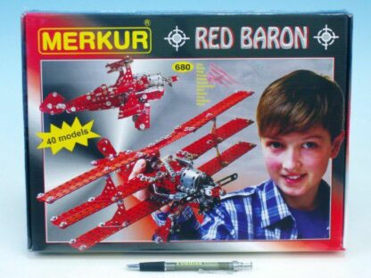 MERKUR Red Baron modelov 680ks v krabici 36x27cm z kategórie Darčeky a hračky | Detské hry | Stavebnice na hranie | Merkur kúpite na Kokiskashop.sk za 75.79 €.