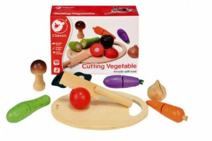 Teddies Zelenina krájecí s prkénkem dřevo 16ks z kategórie Darčeky a hračky | Hračky pre dievčatá | Kuchynky