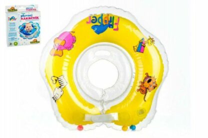 Plavací nákrčník Flipper/Kruh žlutý v krabici 17x20cm 0+ z kategórie Darčeky a hračky | Hračky na záhradu | K vode | Kolesá