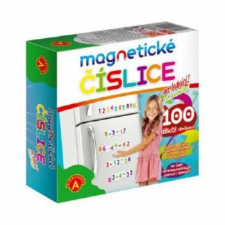 Magnetické číslice na chladničku 100 dielikov v krabici 19x18x5cm z kategórie Darčeky a hračky | Detské hry | Kreatívne hračky kúpite na Kokiskashop.sk za 13.99 €.