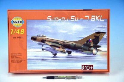 Suchoj SU - 7 BKL Model 1: v krabici 35x22x5cm z kategórie Darčeky a hračky | Detské hry | Stavebnice na hranie | Modely