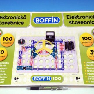Boffin 100 Stavebnica elektronická 100 projektov na batérie 30ks v krabici 38x25x5cm z kategórie Darčeky a hračky | Detské hry | Stavebnice na hranie | Ostatné kúpite na Kokiskashop.sk za 43.99 €.