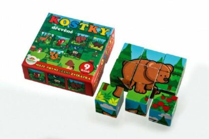 Teddies kostky kubus dřevěné Moje první lesní zvířátka z kategórie Darčeky a hračky | Detské hry | Drevené kocky kúpite na Kokiskashop.sk za 9.79 €.