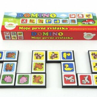 Moje prvé zvieratká Domino 28ks spoločenská hra v krabičke 21x6x3cm z kategórie Darčeky a hračky | Detské hry | Stolné hry kúpite na Kokiskashop.sk za 5.29 €.