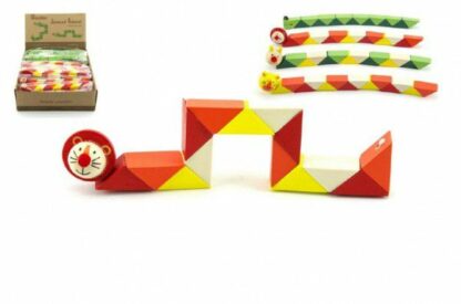 Teddies zvířátko had dřevo kloubové z kategórie Darčeky a hračky | Detský nábytok a vybavenie | Motorické