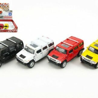 Auto Kinsmart Hummer H2 SUV kov 12cm na spätné natiahnutie - 4 farby z kategórie Darčeky a hračky | Hračky pre chlapcov | Autá kúpite na Kokiskashop.sk za 7.79 €.