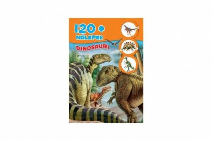 Pracovný zošit Dinosaury + 120 nálepiek z kategórie Darčeky a hračky | Detské hry | Kreatívne hračky kúpite na Kokiskashop.sk za 5.09 €.