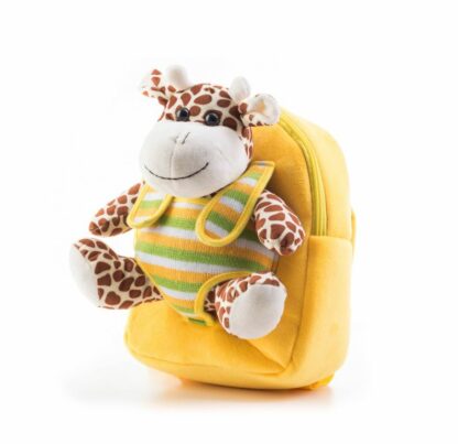 G21 batoh s plyšovou žirafou- žltý z kategórie Darčeky a hračky | Detské hry | Školské potreby | Školské batohy a aktovky kúpite na Kokiskashop.sk za 13.69 €.