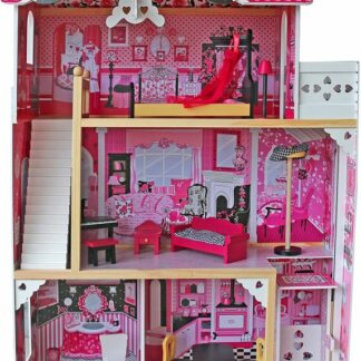 Infantastic veľký drevený domček pre bábiky s osvetlením z kategórie Darčeky a hračky | Hračky pre dievčatá | Domčeky a bábiky kúpite na Kokiskashop.sk za 144.98 €.