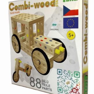 Drevená stavebnica COMBI-WOOD z kategórie Darčeky a hračky | Detské hry | Drevené stavebnice kúpite na Kokiskashop.sk za 55.39 €.
